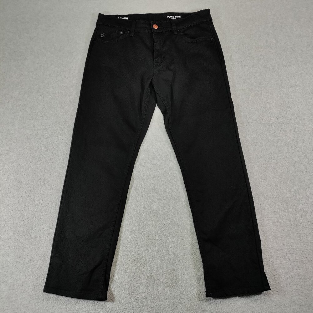 Mugsy Squid Inks Black Stretch Jeans Mens 32x30 (32x27)